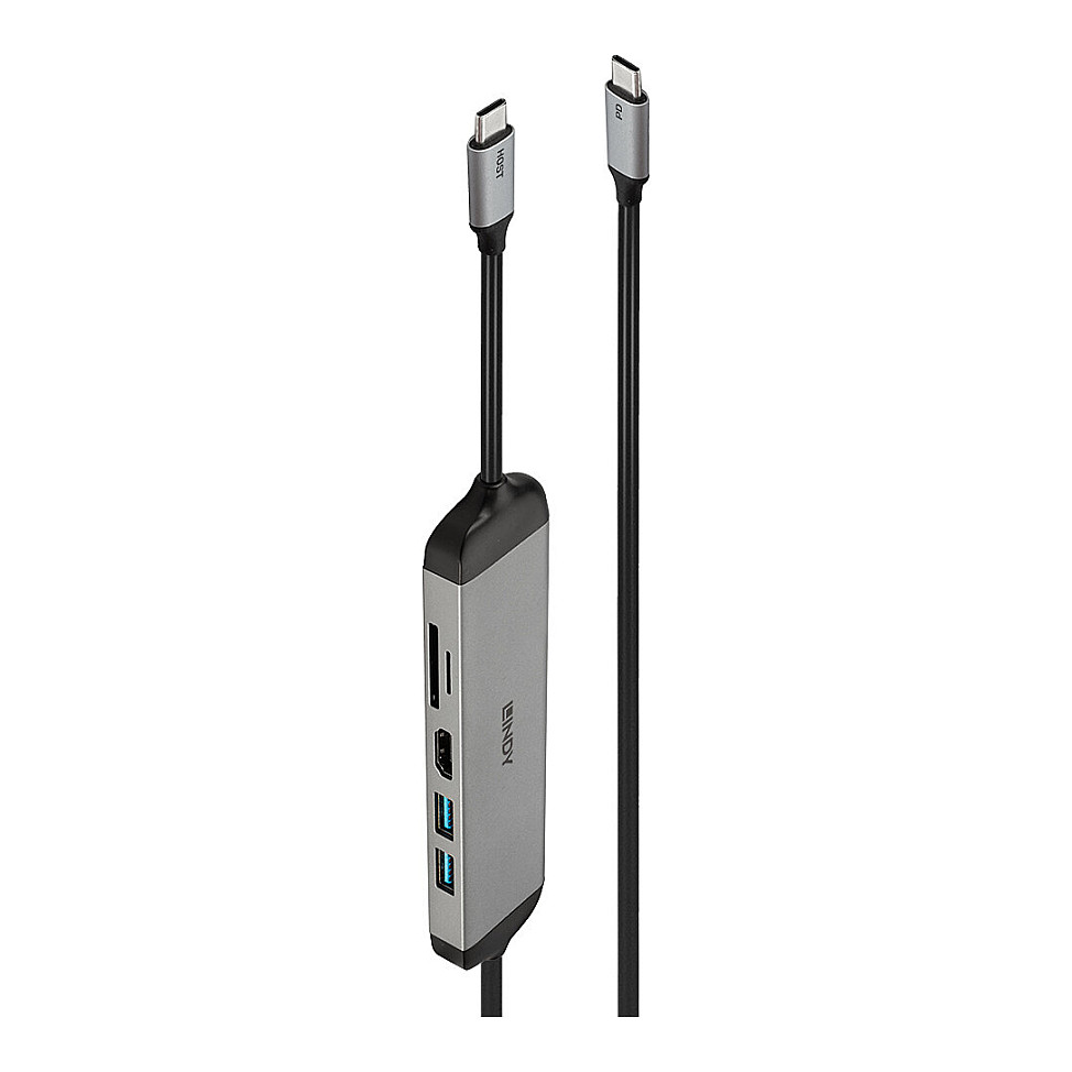 Docking stanica LINDY DST-Micro 140 USB Typ C 4K-0