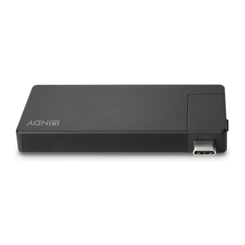 Docking stanica LINDY DST-Micro USB Typ C 4K Micro Dockingstation crna boja-2