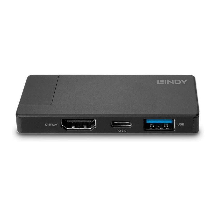 Docking stanica LINDY DST-Micro USB Typ C 4K Micro Dockingstation crna boja-5