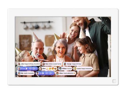 Digitalni foto okvir MYFIRST Frame Live 10 (10.1'', 32GB, Wi-Fi) bijela boja-1