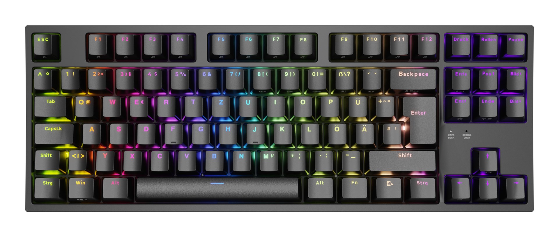 Gaming tipkovnica GENESIS Thor 404 TKL (mehanička, Kailh Box Brown V2, RGB, Hot-Swap, DE layout)-7