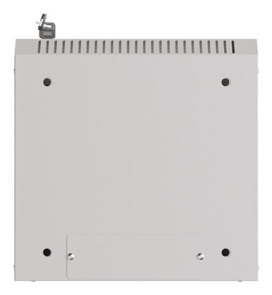 WALL-HUNG RACK CABINET 10" 6U 300X300 GREY GLAZED DOOR LANBERG (FLAT PACK)-6