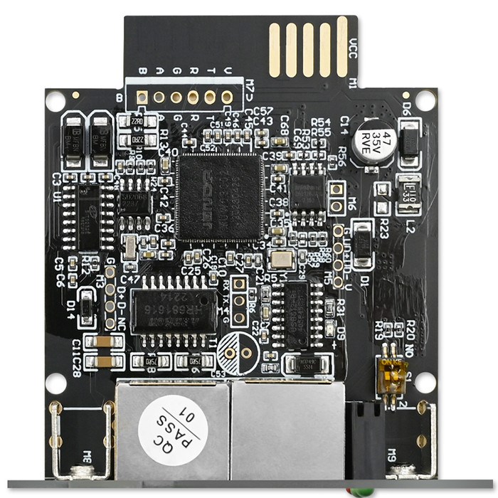 SNMP modul QOLTEC za UPS (Daljinsko upravljanje, RS232, za MONOLITH/GRAVIS serije)-2