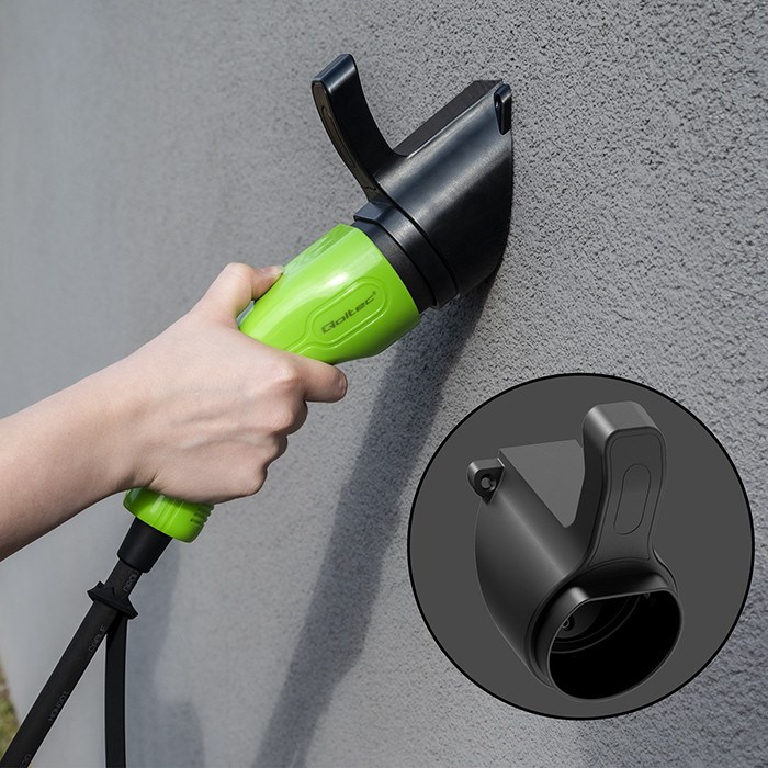 Punjač za električna vozila QOLTEC 52468 (Type 2, SCHUKO, 3,5 kW, 230 V, LCD, 5 m, crni)-6
