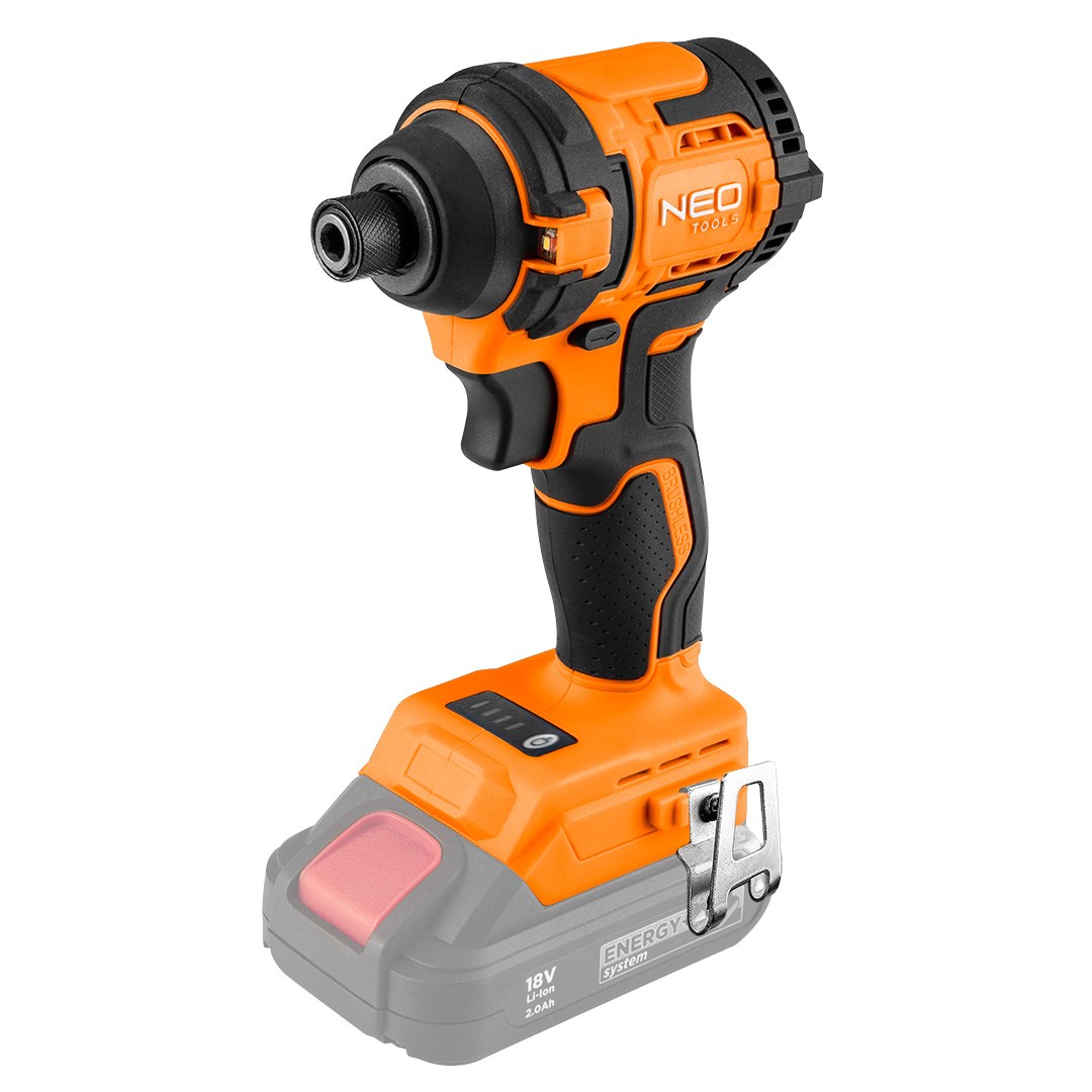 Akumulatorski udarni odvijač NEO TOOLS 18V 300Nm 1/4" (bez baterije i punjača) 04-607-0
