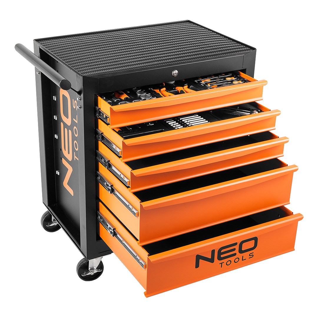Workshop cabinet, 5 drawers + 117 tools-0