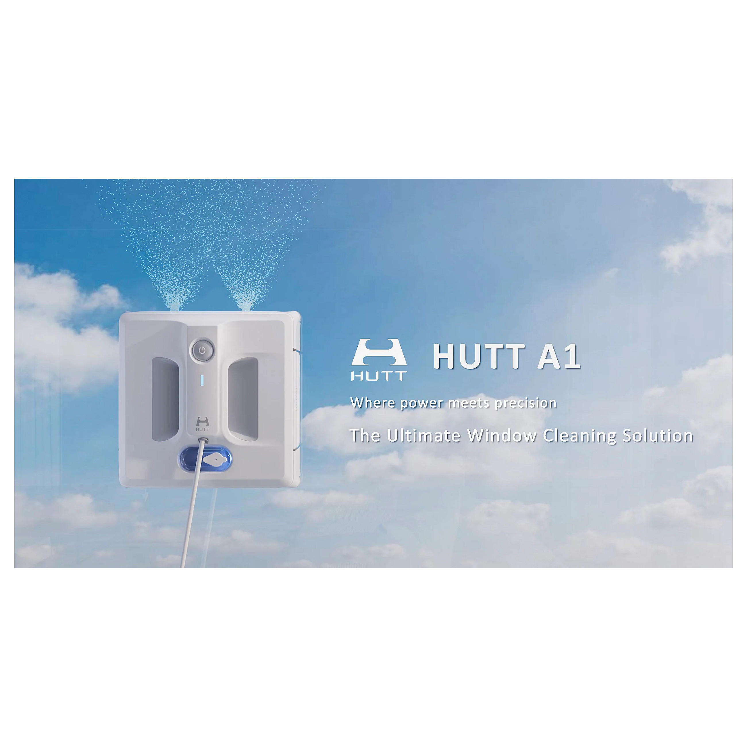HUTT A1 Window Cleaning Robot - White-8