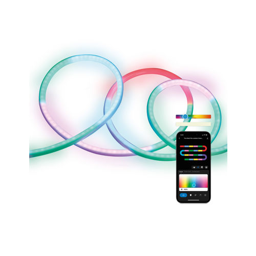 LED traka KSIX smart, vanjska, 5m, WiFi + APP, 32W, 380lm-0