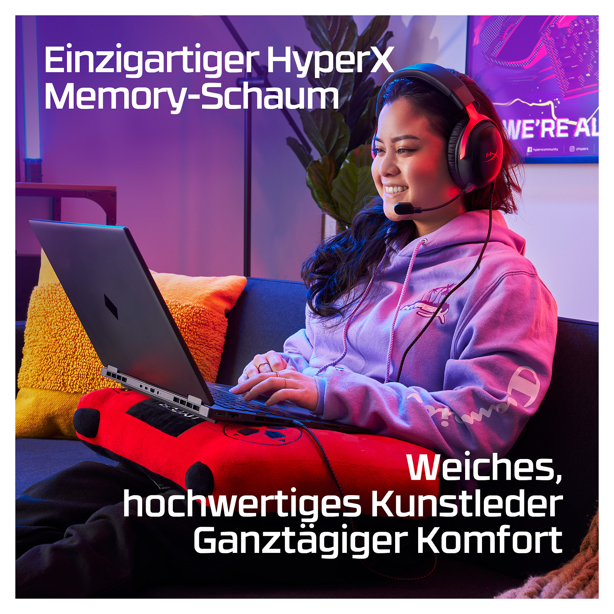 Slušalice HP HyperX Cloud III blk gam-8