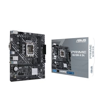 Matična ploča ASUS PRIME H610M-K D4 (LGA 1700, Intel H610, DDR4, 64 GB, PCIe 4.0 x16, SATA3, HDMI, USB 3.2)-0