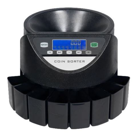Brojač kovanica POS DOD MS BROJAČ KOVANICA CCS 2 LCD (8 pretinaca, LCD display, 216 kovanica u minuti)