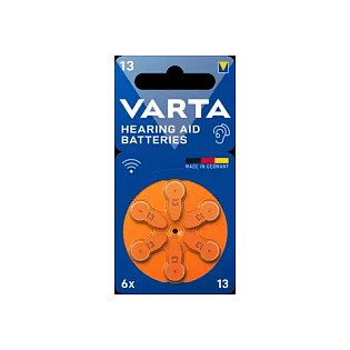 Baterije VARTA za slušne aparate 13 BLI6-0