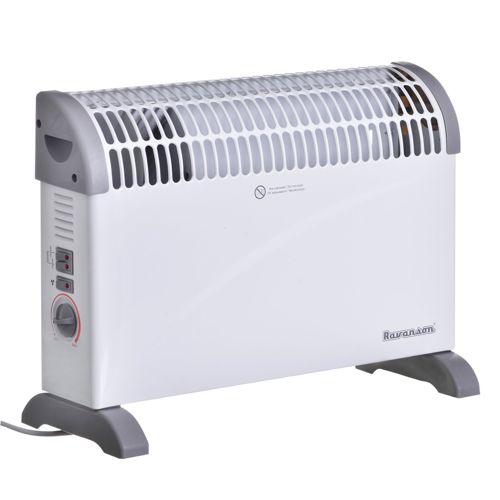 Grijalica električna RAVANSON CH-2000M, 2000 W, bijela-0
