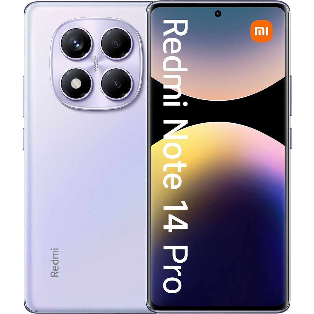 Mobitel XIAOMI Redmi Note 14 Pro, 8/256GB, Aurora Purple-0