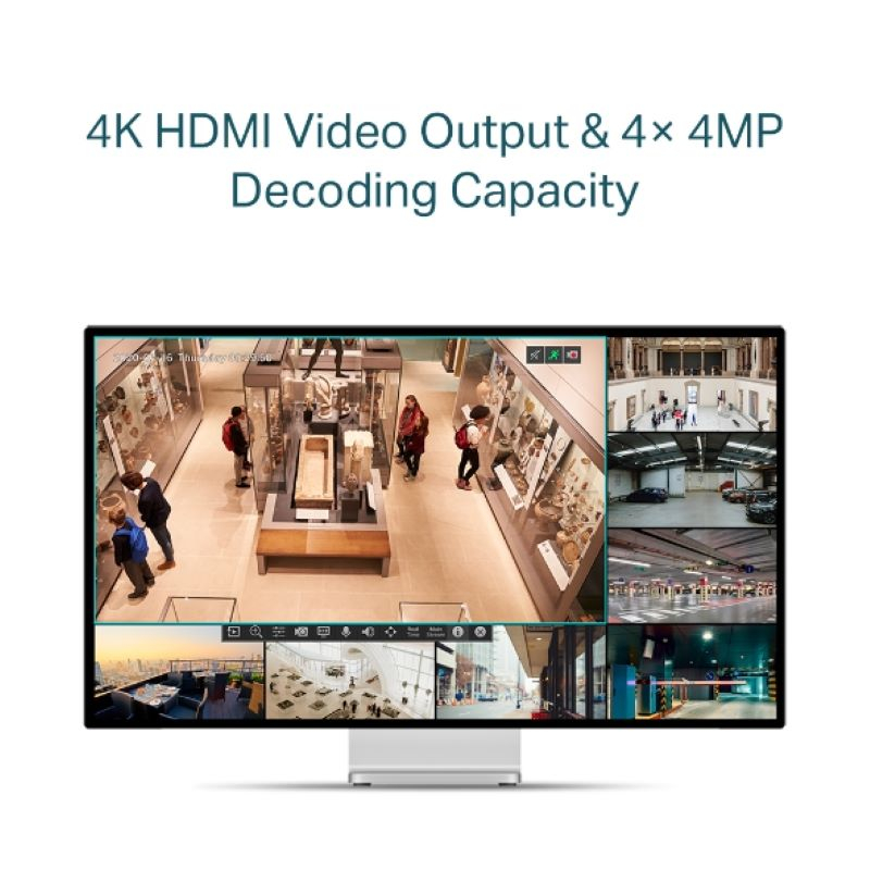 Mrežni video snimač s 8 kanala PoE+ TP-LINK VIGI (Podrška za PoE+, 8 kanala)-3