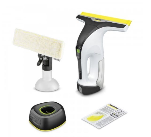 Kärcher WV 4-4 PLUS Battery set electric window cleaner 0.15 L Black, White, Yellow-0