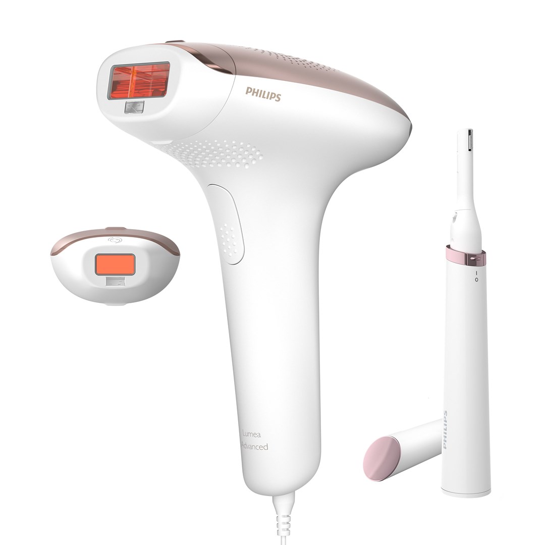 IPL uređaj PHILIPS Lumea Advanced BRI921/00 (Intense Pulsed Light, 250.000 bljeskova, nastavci za tijelo i lice, žičani, bijelo-rozi)-6