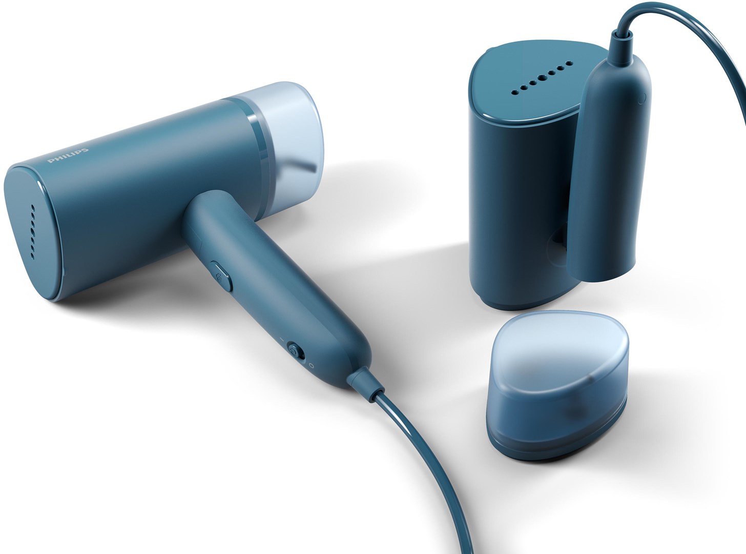 Prijenosni parni čistač PHILIPS STH3000/20 (0.1 L, 1000 W, Plava)-1