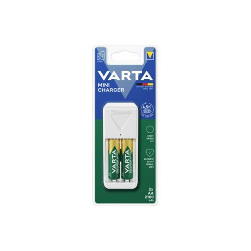 Punjač za baterije VARTA Mini Charger 57646 + 2 x AA 2100 mAh-2