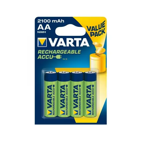 Punjive baterije VARTA Recharge Accu Value AA 2100 mAh 4 kom-0