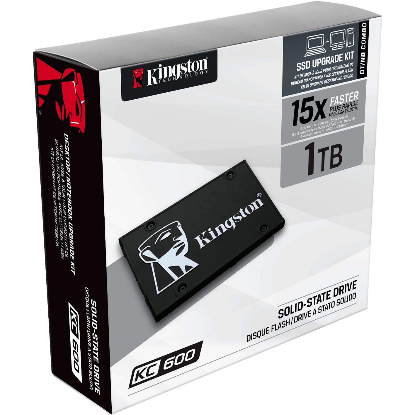 SSD disk KINGSTON KC600, R550/W520,1024GB, 7mm, 2.5"-7