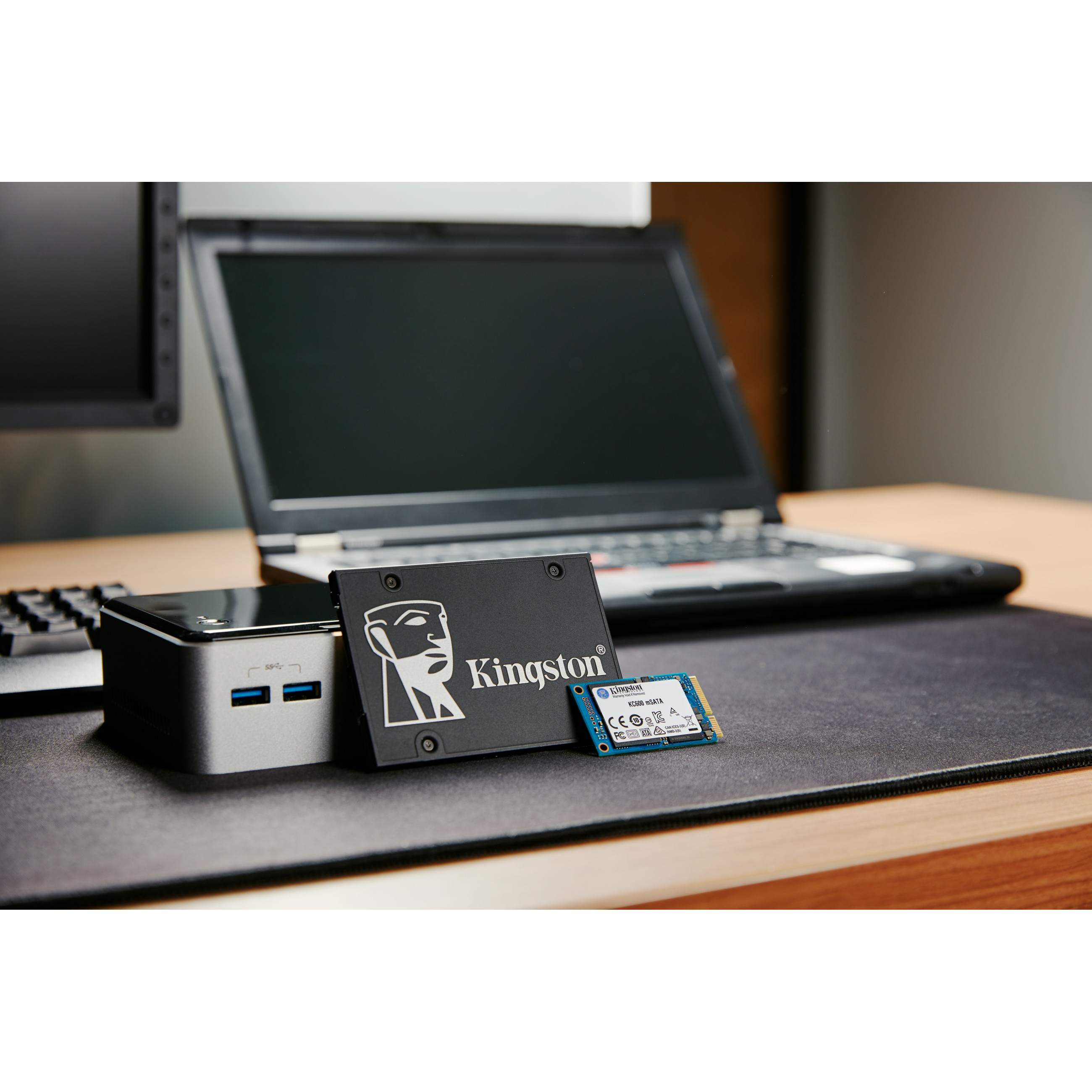 SSD disk KINGSTON KC600, R550/W520,1024GB, 7mm, 2.5"-10