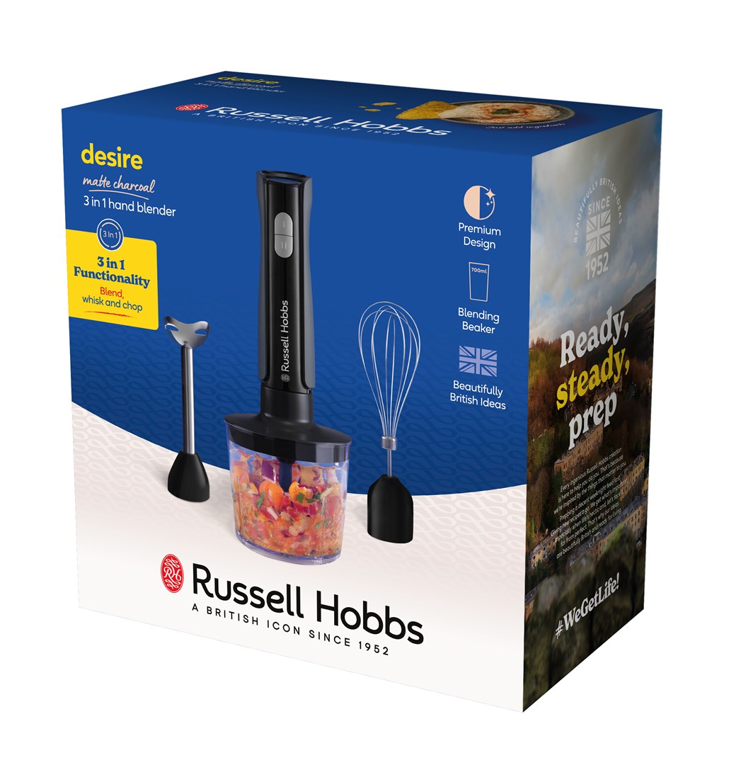 Štapni mikser RUSSELL HOBBS 27141-56 Matte Charcoal 3u1-6