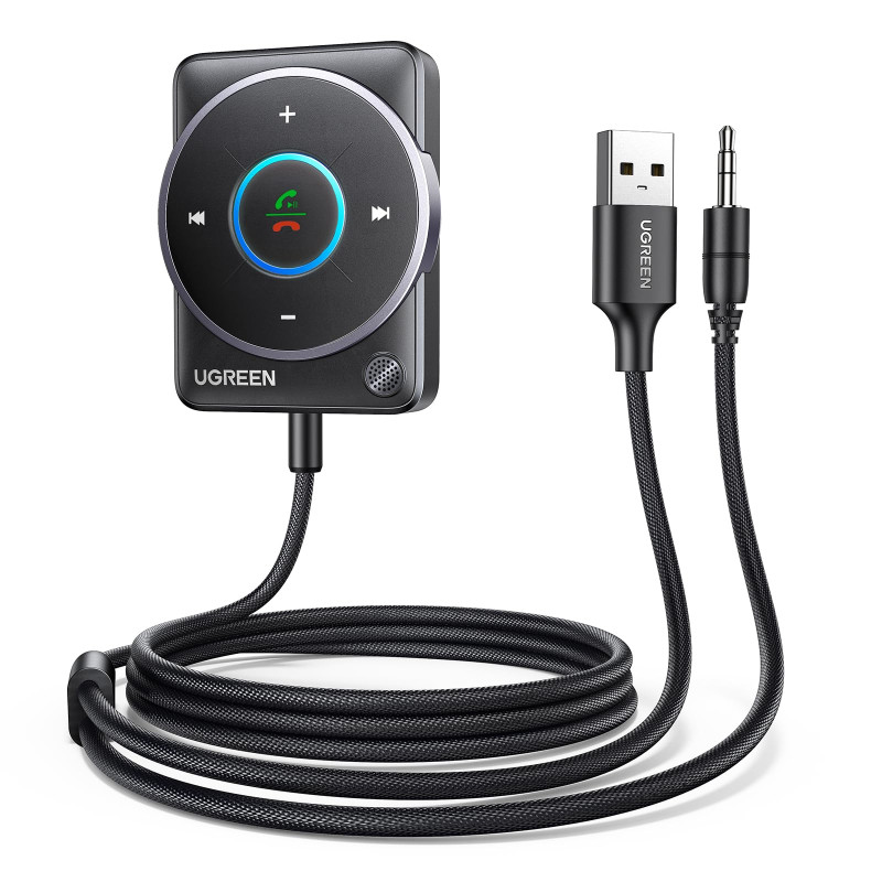 Bežični Audio receiver UGREEN, Bluetooth, USB, 3.5mm, crni-1