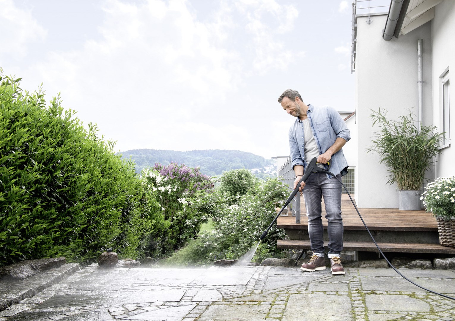 Kärcher K 5 COMPACT pressure washer Upright Electric 500 l/h 2100 W crna, Yellow-3