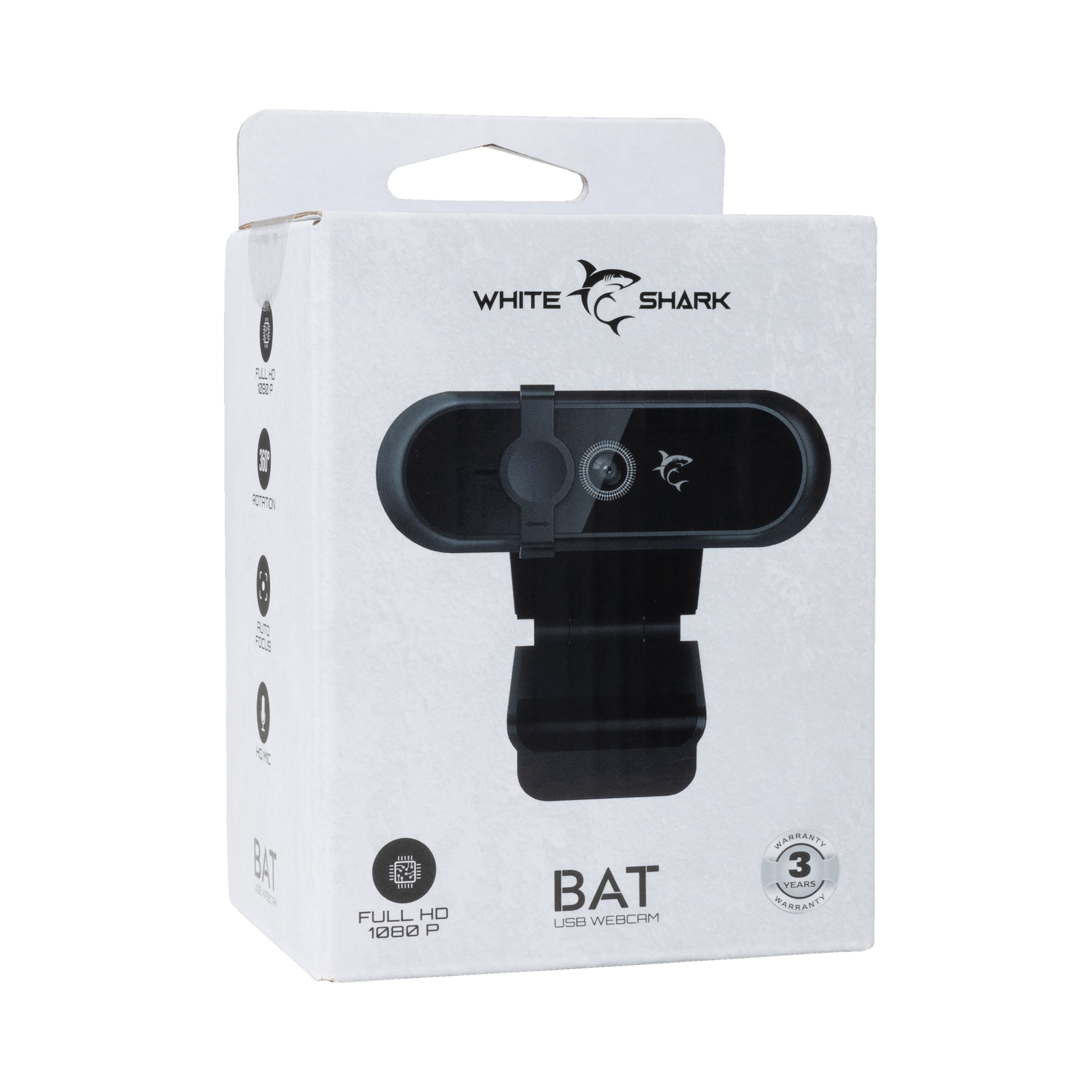 Web kamera WHITE SHARK GWC-005 BAT, 1080p-10