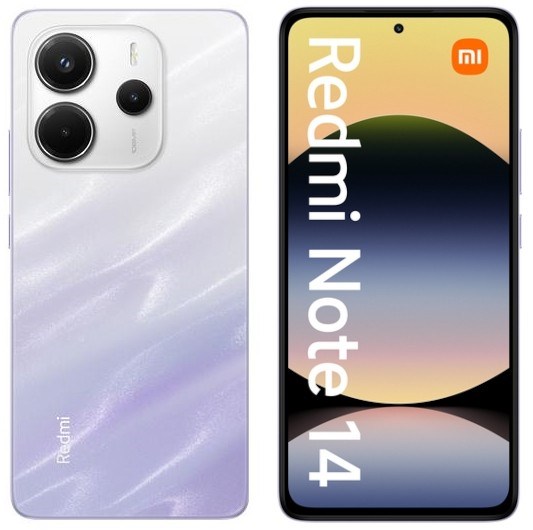 Mobitel XIAOMI Redmi Note 14 4G 6/128GB, Mist Purple EU-0