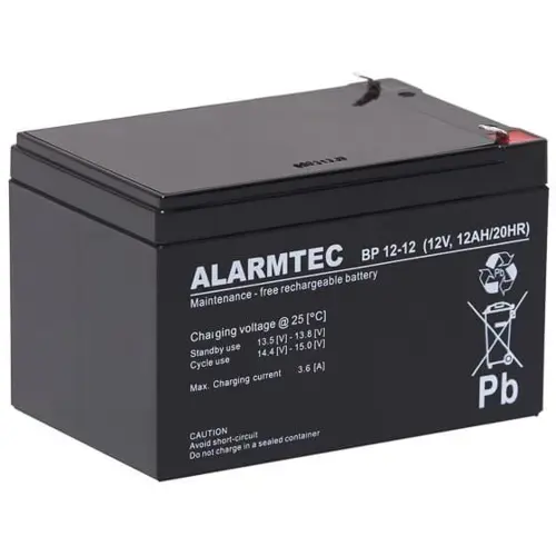 AGM battery ALARMTEC BP series 12V 12Ah-0