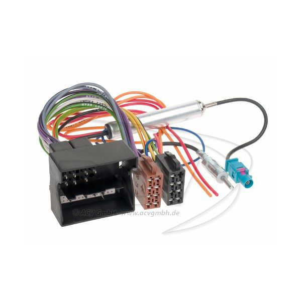 ISO FAKRA + antena adapter OPEL ACV-0