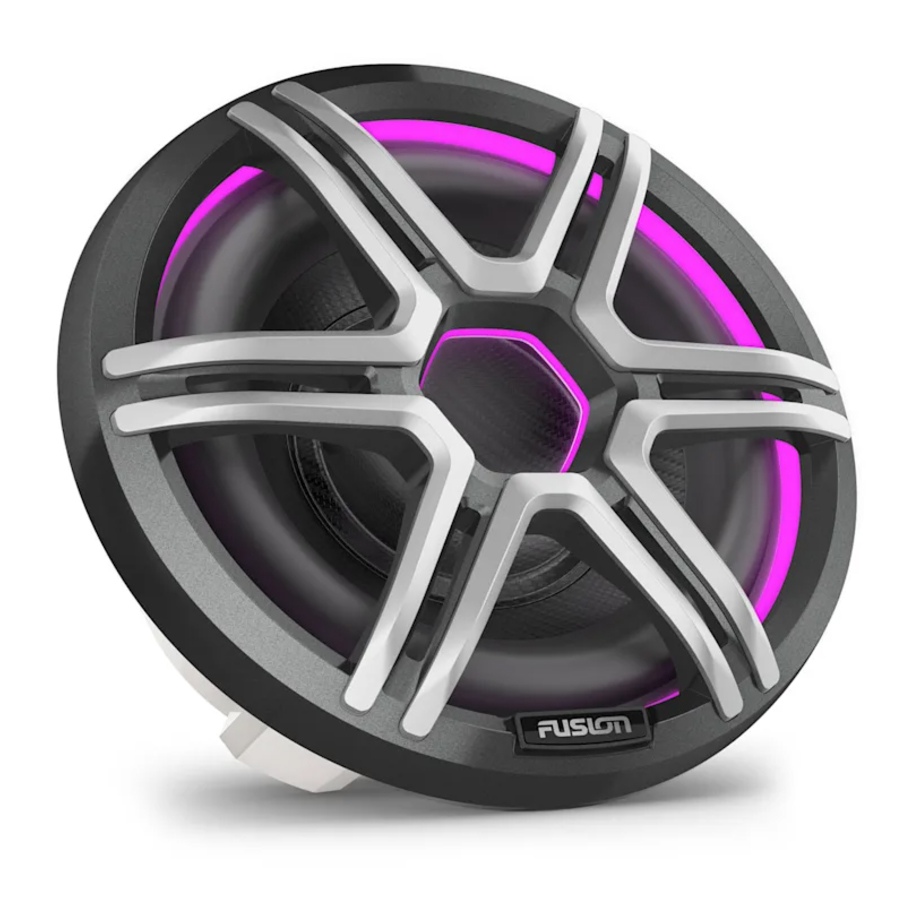 Subwoofer FUSION Apollo AP-SL10SPG 10" LED, sportski sivi, 010-02918-43-2
