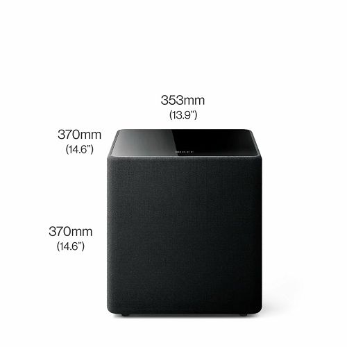 Subwoofer KEF Kube 10 MIE crni-1