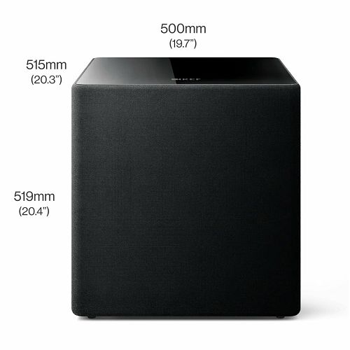 Subwoofer KEF Kube 15 MIE crni-2