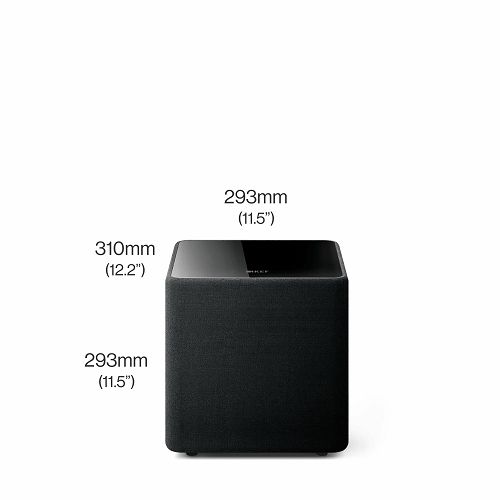 Subwoofer KEF Kube 8 MIE crni-1