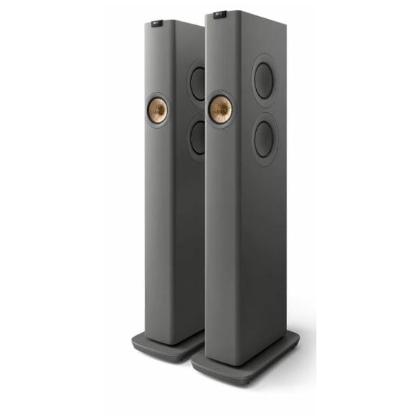 Zvučnici KEF LS60 Wireless sivi (par)-0