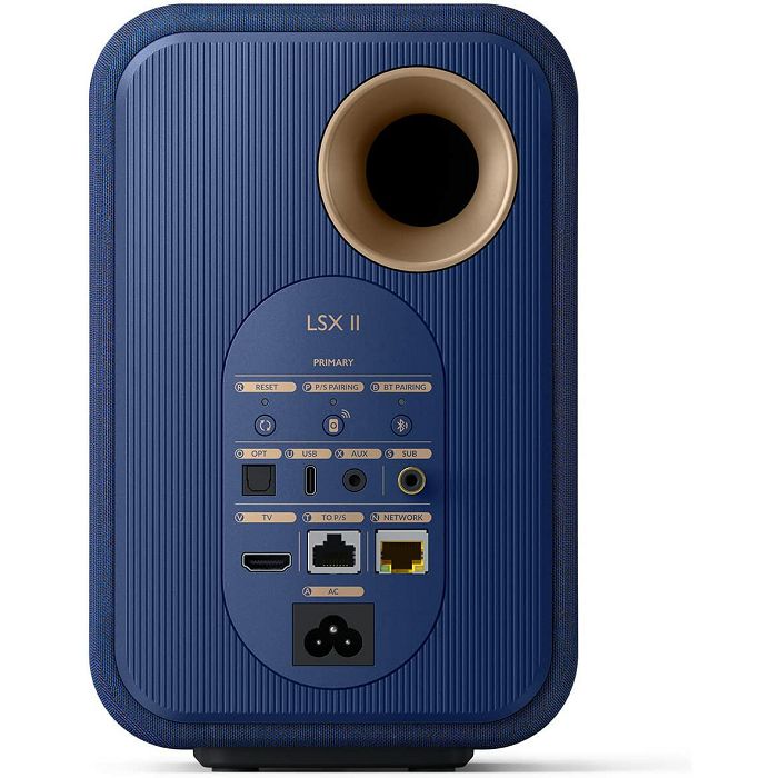 Zvučnici KEF LSX II plavi (Wi-Fi, Bluetooth, par)-4
