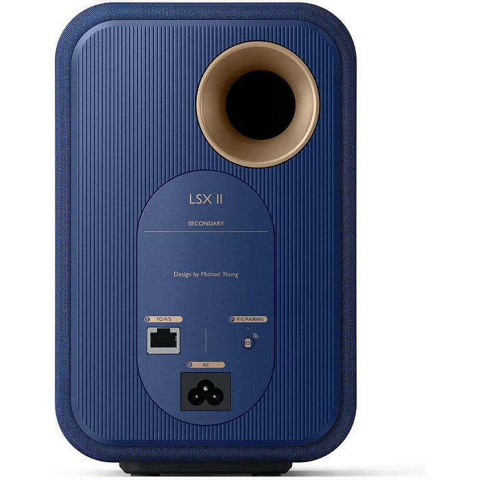 Zvučnici KEF LSX II plavi (Wi-Fi, Bluetooth, par)-6