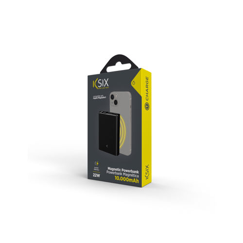 Baterija prijenosna KSIX, 10000 mAh, magnetsko punjenje, PD 22.5W-4