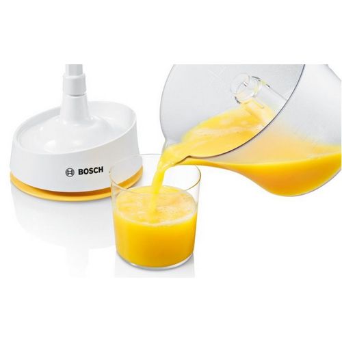Električna cjediljka za agrume Bosch MCP3500 (0,8 L, 25 W) bijelo-žuti-2