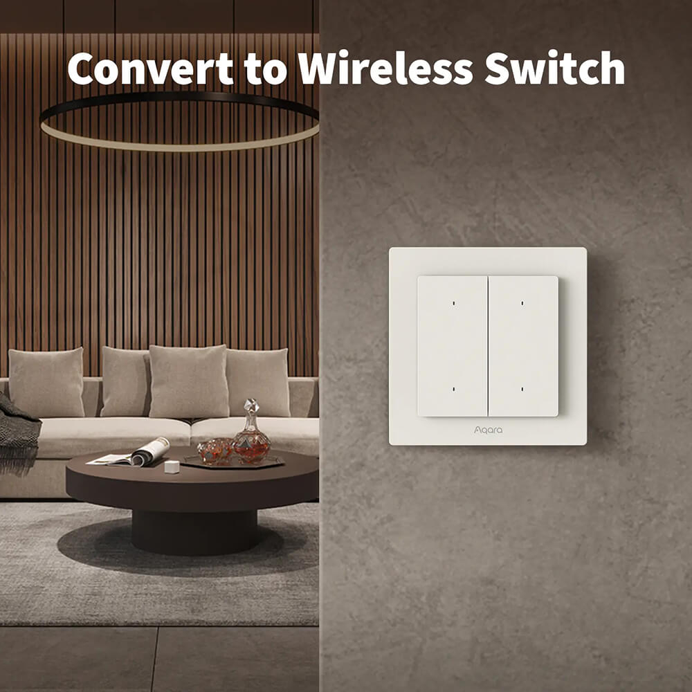 Aqara Smart H2 (WS -K08D) light switch, 4 buttons - 2 channels-5