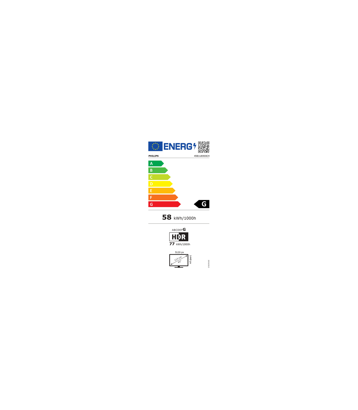 Monitor PHILIPS SuperWide 45B1U6900CH/00 serija 6000 (45" VA, 75Hz, 5120 x 1440 DQHD, zakrivljeni crni)-6