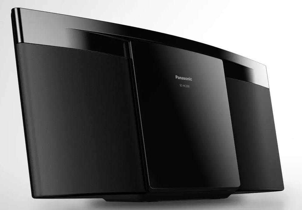 Mikro Hi-Fi sustav PANASONIC SC-HC200 20 W Black-1