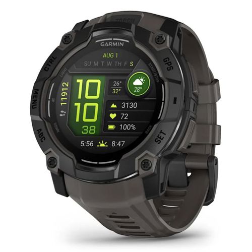 Pametni sat GARMIN Instinct AMOLED 3, 50mm Black Charcoal, 010-03020-00-0