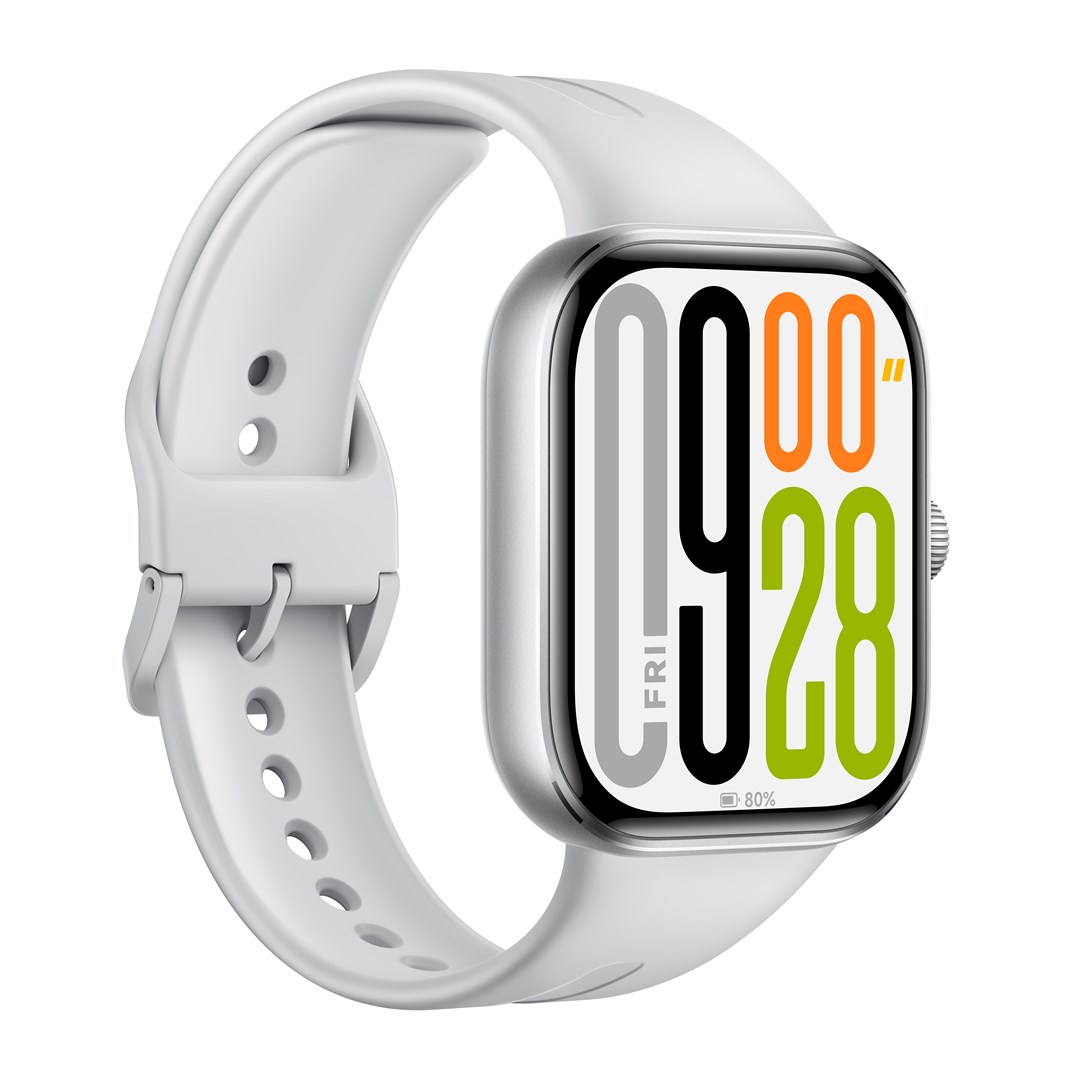 Xiaomi Watch 5 5.26 cm (2.07") AMOLED Digital 432 x 514 pixels Touchscreen Silver-0