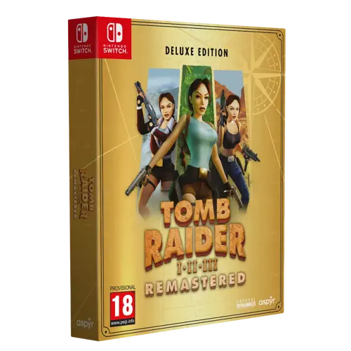 Igra za NINTENDO Switch Tomb Raider I-III Remastered Starring Lara Croft, Deluxe Edition-1