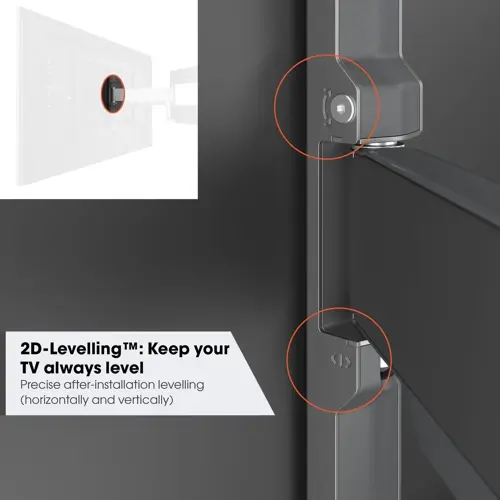Nosač za TV zidni VOGELS TVM 5445 Full-Motion (32"-65", do 35 kg, zakret 180°)-5