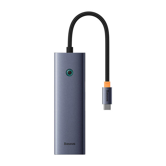 USB Hub BASEUS UltraJoy, 6u1, USB-C sivi-2